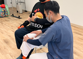 目標に対して、課題のある部位をより鍛えるための個別トレーニングメニュー